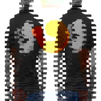 エビフライ エビの天ぷら 海老 コスチューム メンズTシャツ バックプリント - Kawaiitshirt