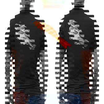 エビ寿司 メンズTシャツ バックプリント - Kawaiitshirt