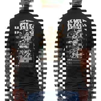 エルメス ギリシャ神像 ギリシャ神話 ストリートウェア メンズTシャツ バックプリント - Kawaiitshirt