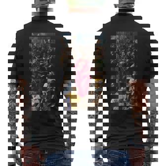 エル・グレコ作 キリストの脱衣 1579 メンズTシャツ バックプリント - Kawaiitshirt