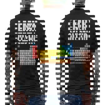 エレメント収集。 メンズTシャツ バックプリント - Kawaiitshirt