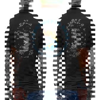 オオクチバス釣りトーナメント メンズTシャツ バックプリント - Kawaiitshirt