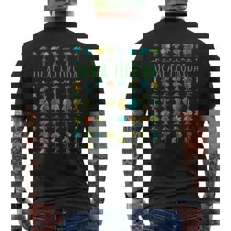 オカラフロリダ、アメリカ、ヤシの木のデザイン。 メンズTシャツ バックプリント - Kawaiitshirt