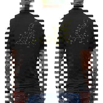 オキシトシン分子愛化学の先生 メンズTシャツ バックプリント - Kawaiitshirt