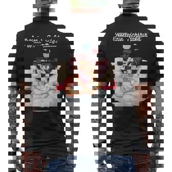 オフィシャルスリープシャツ面白いカップルロマンチックギフト メンズTシャツ バックプリント - Kawaiitshirt