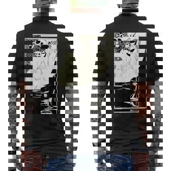 オーブリー・ビアズリーによるクライマックス メンズTシャツ バックプリント - Kawaiitshirt