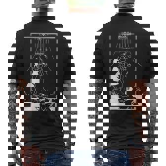 オーブリー・ビアズリーによるマリオネット3世のバレエ1894 メンズTシャツ バックプリント - Kawaiitshirt