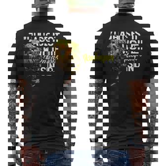 カカポ オウムの言葉 メンズTシャツ バックプリント - Kawaiitshirt