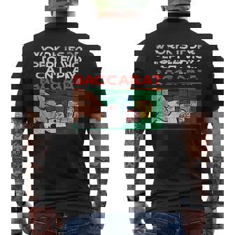 カジノバカラ ギャンブルデザイン ラスベガス、ギャンブラーベッティング メンズTシャツ バックプリント - Kawaiitshirt