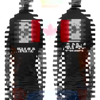 カナダ国旗ジャージ、カナダ。 メンズTシャツ バックプリント - Kawaiitshirt