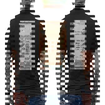 カピバラ カピバラ かわいい トロピカル 夏 メンズTシャツ バックプリント - Kawaiitshirt