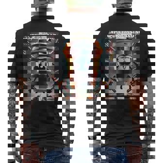 カプチーノ アサシノ ミーム メンズTシャツ バックプリント - Kawaiitshirt