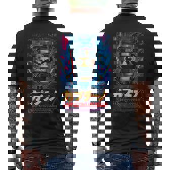 カプチーノ アサシーノ イタリアン ブレイン ミーム 日本語 メンズTシャツ バックプリント - Kawaiitshirt