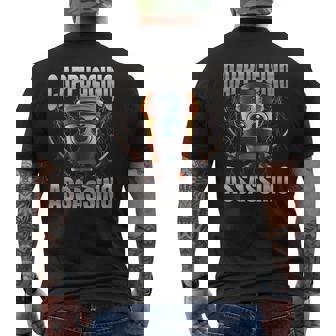 カプチーノ アサシーノ ブレイン イタリアン ブレイン ブートレッグ ミーム メンズTシャツ バックプリント - Kawaiitshirt