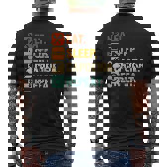 カポエイラ 格闘技 ダンス 武道 メンズTシャツ バックプリント - Kawaiitshirt