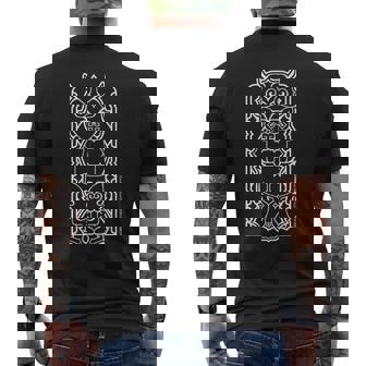 カムイトーテム メンズTシャツ バックプリント - Kawaiitshirt