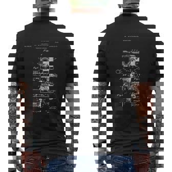 カメラ特許tシャツ-アンティークtシャツ メンズTシャツ バックプリント - Kawaiitshirt