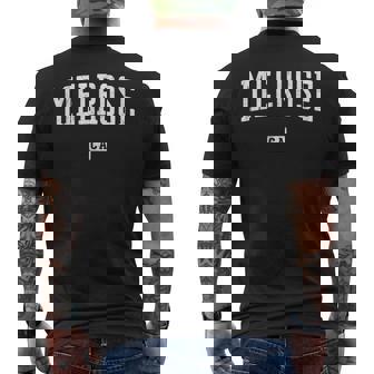 カリフォルニア州メルローズ ヴィンテージ メンズTシャツ バックプリント - Kawaiitshirt