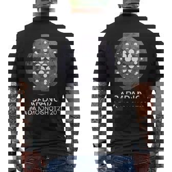 カルダノcardano暗号通貨 月へto The Moon 分散型金融 Defi ブロックチェーン メンズTシャツ バックプリント - Kawaiitshirt