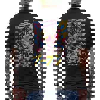 カワイイ ストリートウェア ヒップホップ Hip Hop サイバーパンク エンジェル テックウェア マンガ アニメ メンズTシャツ バックプリント - Kawaiitshirt