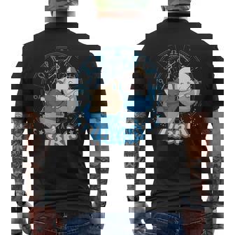 カワイイ猫占星術 星座天秤座 メンズTシャツ バックプリント - Kawaiitshirt