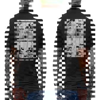 カワウソ サングラス メンズTシャツ バックプリント - Kawaiitshirt