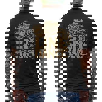 カントリー・ウエスタンのラインダンス メンズTシャツ バックプリント - Kawaiitshirt