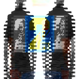 ガッチャマン ユニフォームデザインa-2 メンズTシャツ バックプリント - Kawaiitshirt