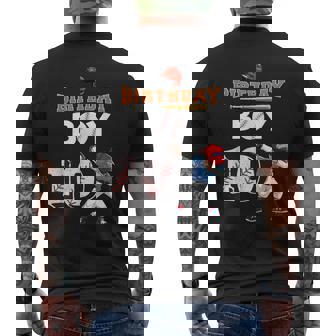 キッズ 10歳の誕生日 野球選手 ダビングボーイ 10歳 メンズTシャツ バックプリント - Kawaiitshirt