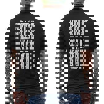 メンズ レディース キッズ グラフィック ロックンロール 半袖 メンズTシャツ バックプリント - Kawaiitshirt