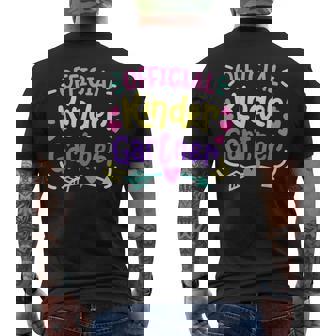 キッズ 公式 幼稚園 レトロ 入園初日 メンズTシャツ バックプリント - Kawaiitshirt