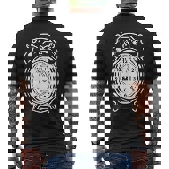 キッズ目覚まし時計 メンズTシャツ バックプリント - Kawaiitshirt