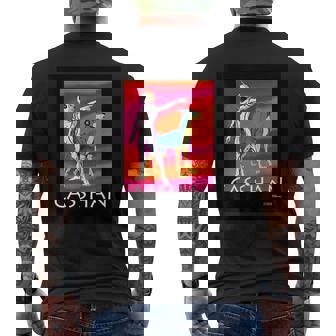 キャシャーン L メンズTシャツ バックプリント - Kawaiitshirt