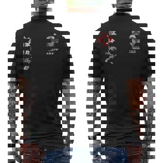 キョクシン 空手 シンボル キョクシンカイ 道場 トレーニング メンズTシャツ バックプリント - Kawaiitshirt