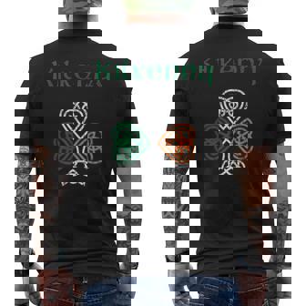 キルケニー州 シャムロック アイルランド国旗 クレイックと天井 メンズTシャツ バックプリント - Kawaiitshirt