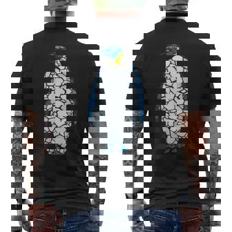 キングペンギン エンペラー ペンギン 海鳥 ペンギン メンズTシャツ バックプリント - Kawaiitshirt