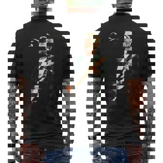 ギタリスト エリック・クラプトン・ブルース ライヴ・シェフィールド 1993 メンズTシャツ バックプリント - Kawaiitshirt