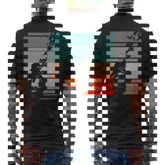 ギター レトロスタイル ビンテージ メンズTシャツ バックプリント - Kawaiitshirt