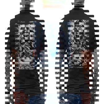 ギャングガール ヒップホップ チカーノデザイン メンズTシャツ バックプリント - Kawaiitshirt