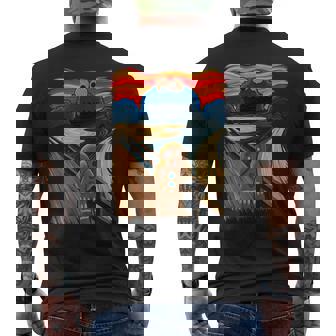 クッキー・マンチャーザ・スクリーム・ムンクモンスター・ジョーク メンズTシャツ バックプリント - Kawaiitshirt