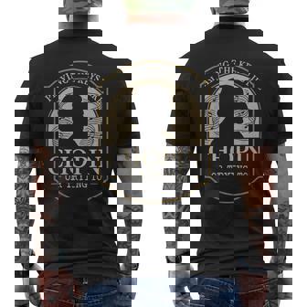 クラシカル ピアニスト ピアノ生活 音楽 発表会 ギフト ショパン メンズTシャツ バックプリント - Kawaiitshirt