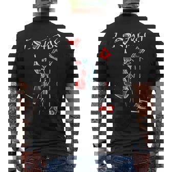 クラシック アルゼンチン タンゴス ダンスホール メンズTシャツ バックプリント - Kawaiitshirt