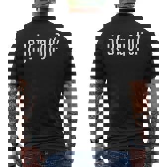 クラシック ゴット 痛風 レトロ ヴィンテージ 楽しいミーム メンズTシャツ バックプリント - Kawaiitshirt