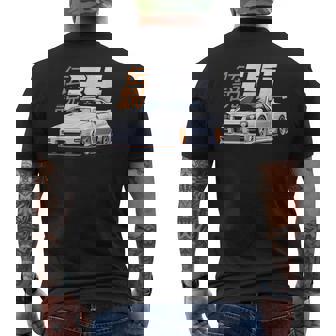 クラシック ホワイト レジェンダリー R34 リバティウォーク Jdm スカイライン メンズTシャツ バックプリント - Kawaiitshirt