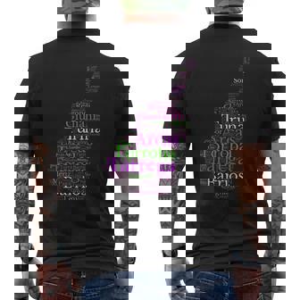 クラシックギター スペインギター メンズTシャツ バックプリント - Kawaiitshirt