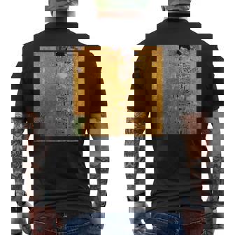 クリムトポートレートアート メンズTシャツ バックプリント - Kawaiitshirt