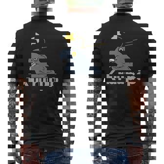 クルッポー（ハト） メンズTシャツ バックプリント - Kawaiitshirt