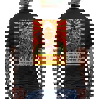 クルドのロジャバ クルディスタン 「勝利 」デザイン メンズTシャツ バックプリント - Kawaiitshirt