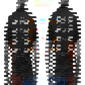 クレヨンしんちゃん 〇＋〇＝？ ボーちゃんver メンズTシャツ バックプリント - Kawaiitshirt