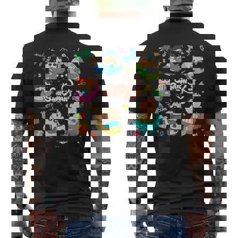 クレヨンしんちゃん かすかべ防衛隊 Party Time メンズTシャツ バックプリント - Kawaiitshirt